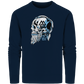 Viking Skull - Organic Sweatshirt - Rekkr-shop