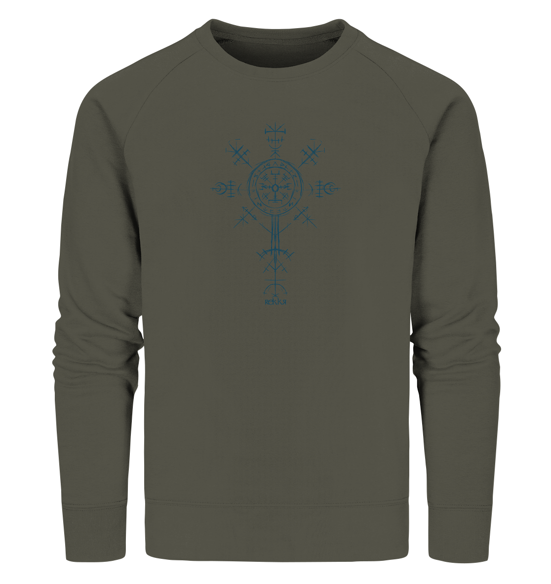 Ancient Norse Symbol - Organic Sweatshirt - Rekkr-shop