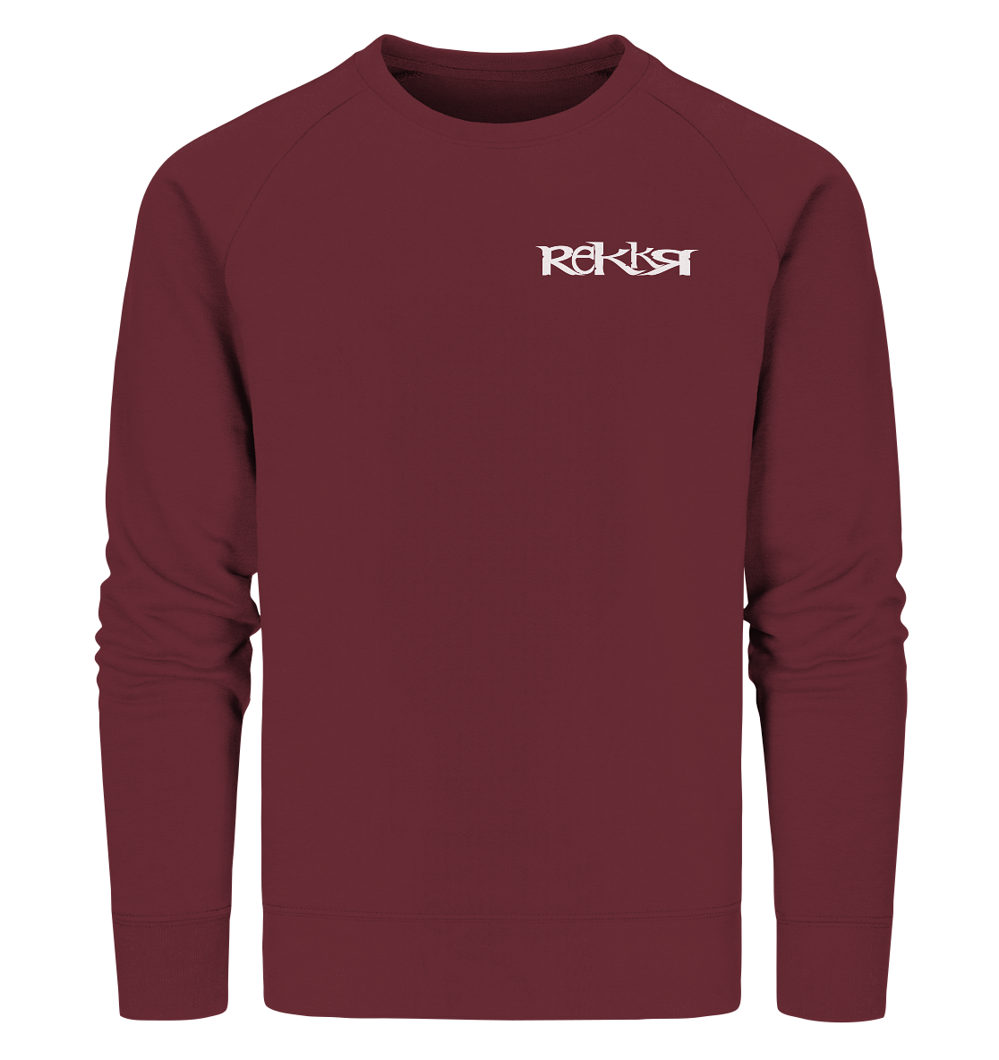 Sweatshirt Organic  REKKR Logo White
