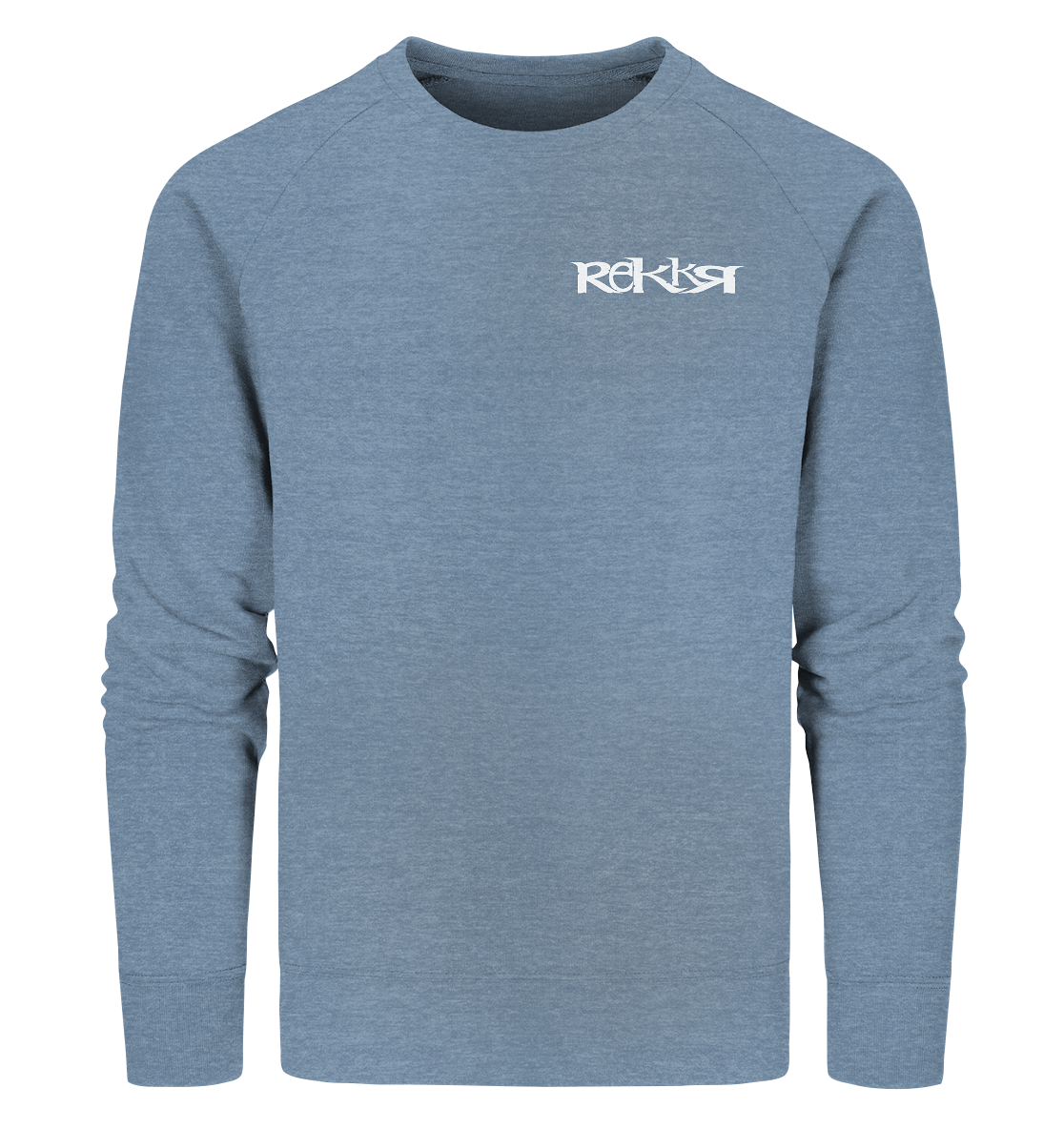 Sweatshirt Organic  REKKR Logo White