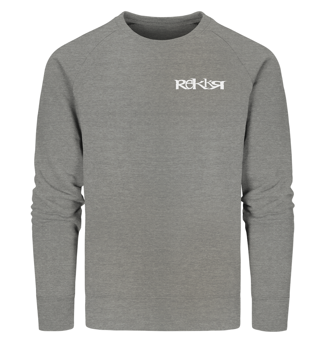 Sweatshirt Organic  REKKR Logo White