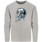Viking Skull - Organic Sweatshirt - Rekkr-shop