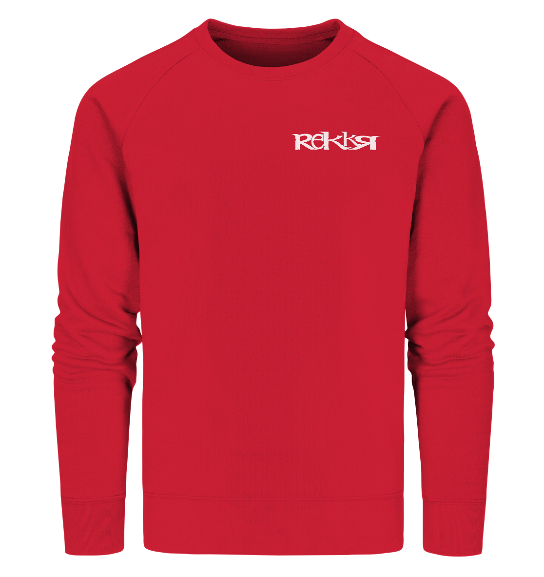 Sweatshirt Organic  REKKR Logo White