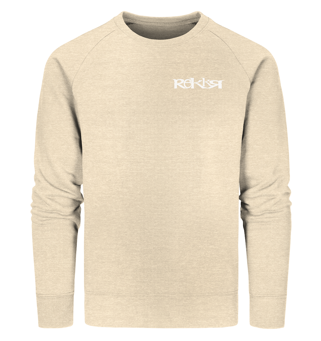 Sweatshirt Organic  REKKR Logo White