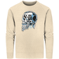 Viking Skull - Organic Sweatshirt - Rekkr-shop