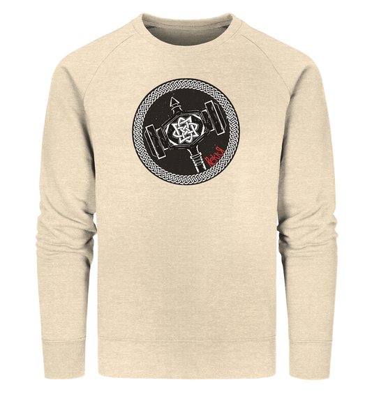 Thor Hammer - Organic Sweatshirt - Rekkr-shop