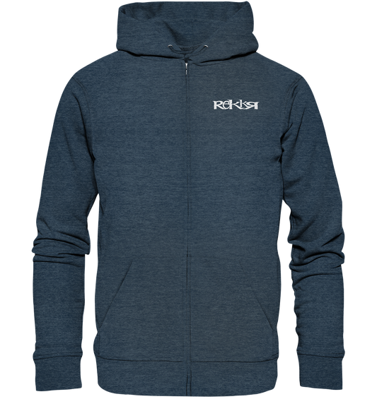 Zipper Organic  REKKR Logo White
