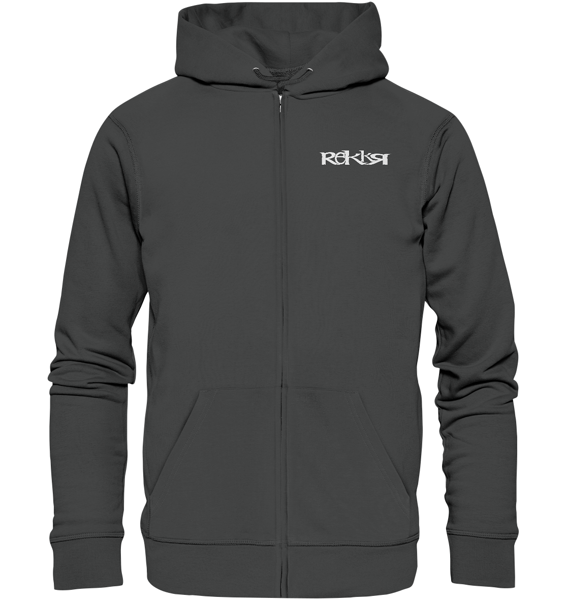Zipper Organic  REKKR Logo White